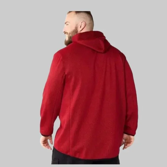 NWT Men's Tek Gear® Performance Fleece Hoodie - Picture 7 of 7